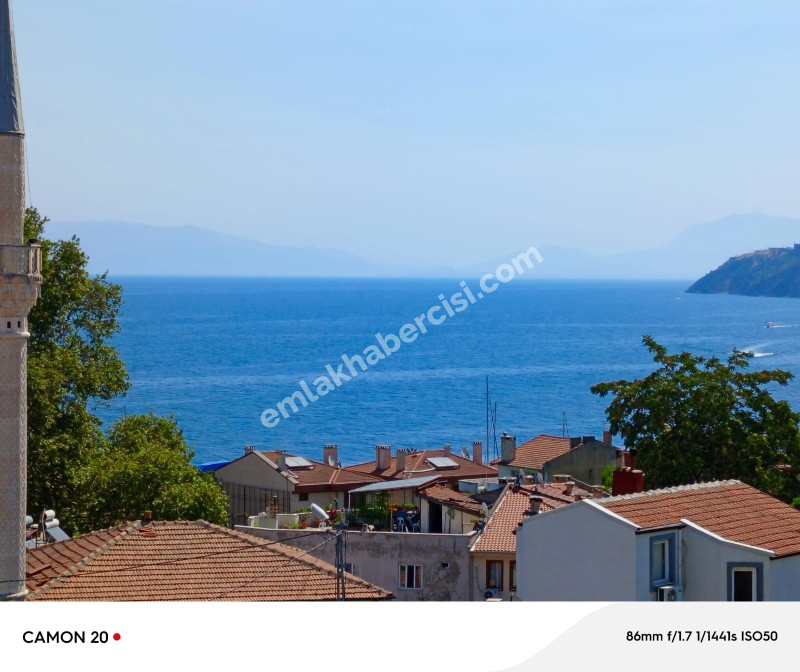 EMLAK HABERCİSİ 'NDEN MUDANYA KUMYAKA'DA 129 M2 TABANDA,  DENİZ GÖRÜR,  2 KATLI, 2 DAİRELİ, GARAJI VE BAHÇESİ OLAN MÜSTAKİL EV 
