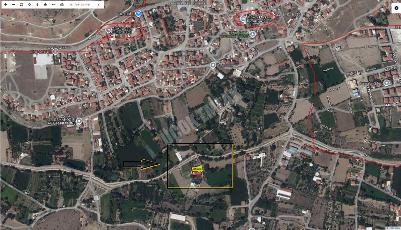 AFYON ÜÇOK EMLAKTAN ATAKÖYDE FIRSAT 564M² UYGUN FİYAT BAHÇE