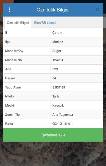 Güvenay - Çorum Ted İlerisi Büğet Yolu  7 Dönüm Satılık Tarla 
