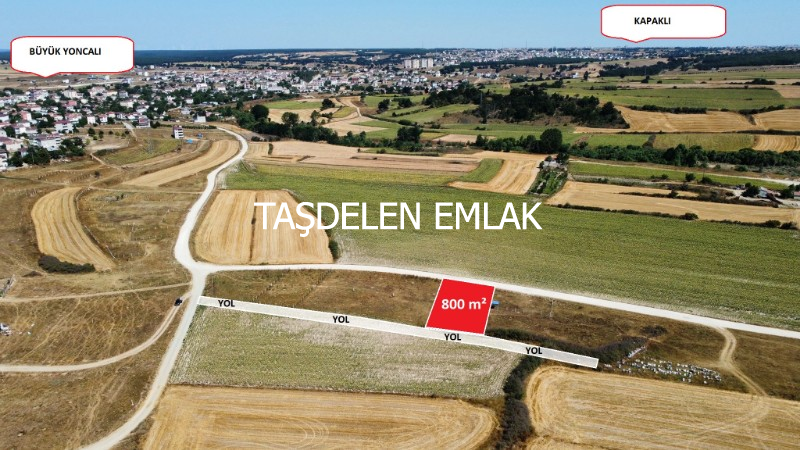 BÜYÜK YONCALIDA ÇİFT YOLA CEPHE SATILIK ARSA