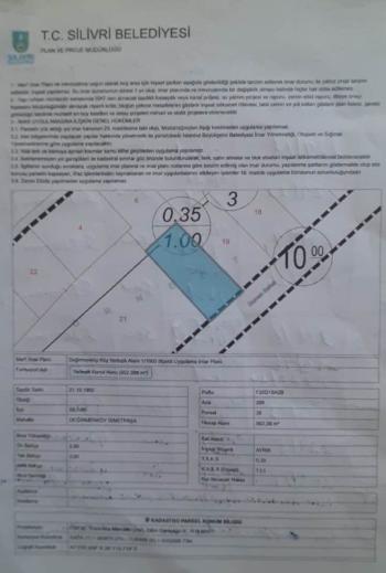 DEĞİRMENKÖYDE 3 KAT KONUT İMARLI SATILIK ARSA 