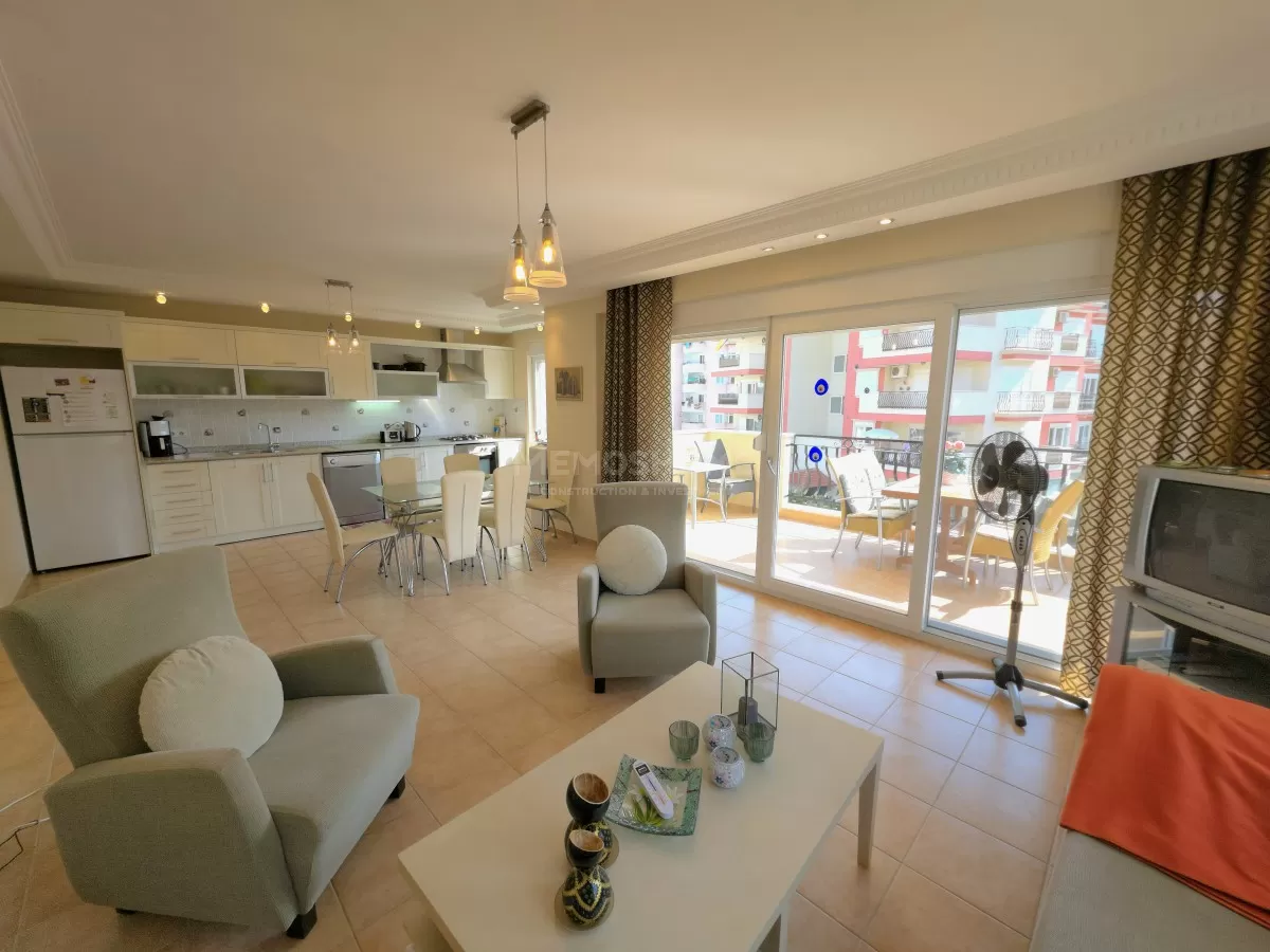 Просторная меблированная квартира Ulusoy