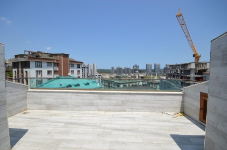 Alibeyköy Çırçır’da Otoparklı Bina’da 3+1 Yüksek Tavan Sıfır Satılık Dubleks 