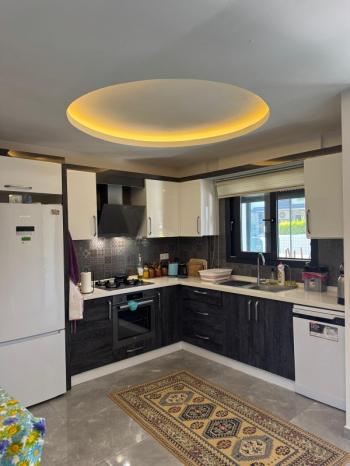 KUŞADASI DAVUTLARDA BOL YEŞİL VE DOGA MANZARALI SATILIK 3+1 VİLLA