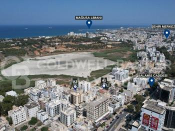 Gazimağusa, Kuzey Kıbrıs'ta Satılık 2 Adet Yurt izinli Komple Apartman