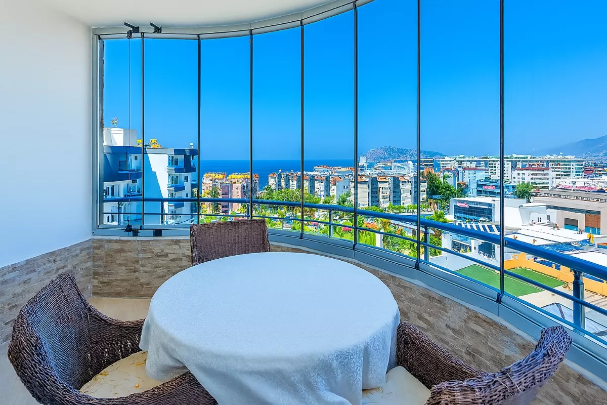 Меблированная квартира с видом на море в Тосмуре