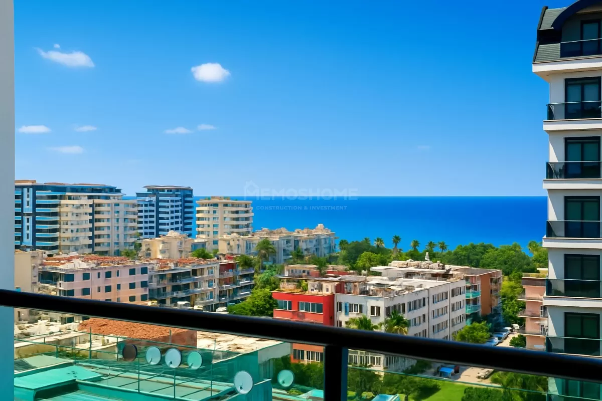 Роскошный вид на море Махмутлар