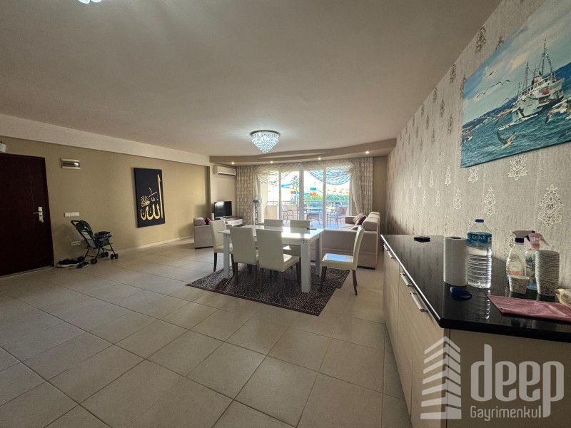 DEEP'TEN LİPARİS 5 SİTESİNDE EŞYALI SATILIK 3+1 DAİRE