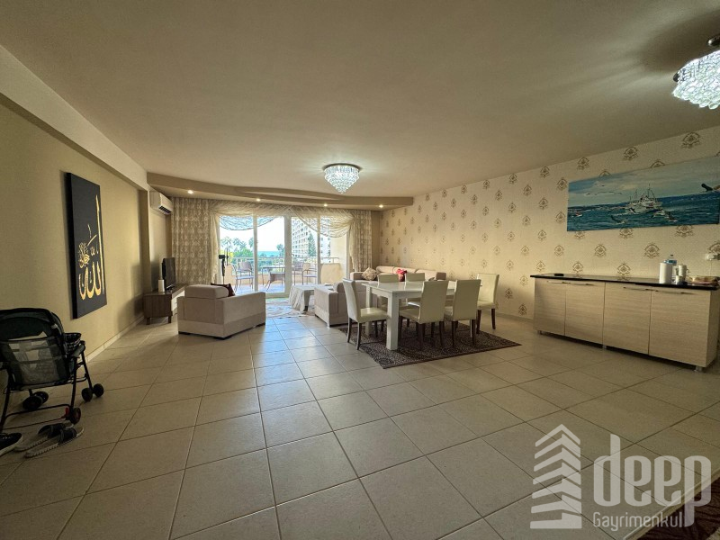 DEEP'TEN LİPARİS 5 SİTESİNDE EŞYALI SATILIK 3+1 DAİRE