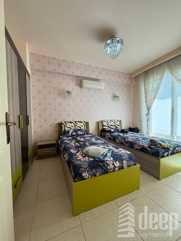 DEEP'TEN LİPARİS 5 SİTESİNDE EŞYALI SATILIK 3+1 DAİRE