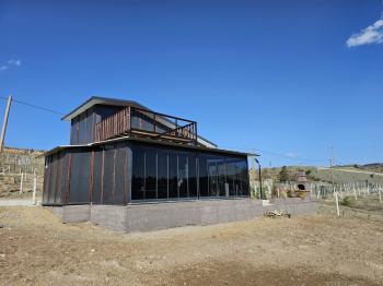 GÜVENAY - ÇORUM BARAJ MANZARALI BUNGALOV EVİ BULUNAN SATILIK HOBİ BAHÇESİ