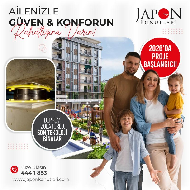 Japon Konutları Pendik | İleri Teknoloji Konutlar