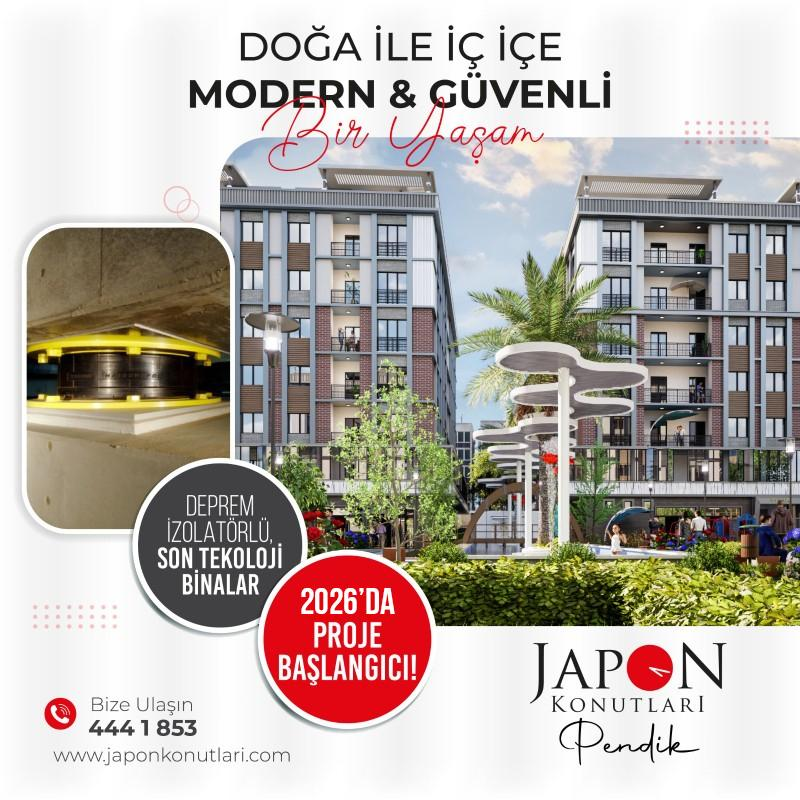 Japon Konutları Pendik | İleri Teknoloji Konutlar