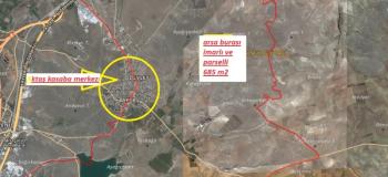 AKTAŞ DEVLETTE EKONOMİK  FİYATA SATILIK  685 M2 ARSA 
