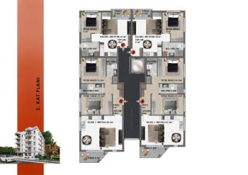 MAĞUSA ÇANAKKALE CİTY MALL YAKINI – 1+1 DAİRELER
