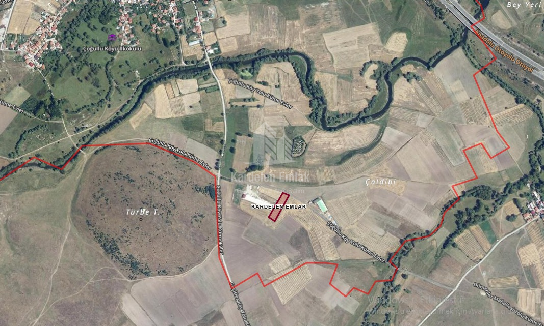 ÇOĞULLU KÖYÜNDE SATILIK 2.549m2 TARLA