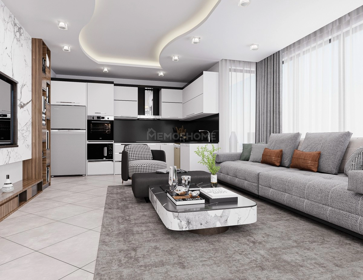 Luxury 3+1 Apartment in Renda Park