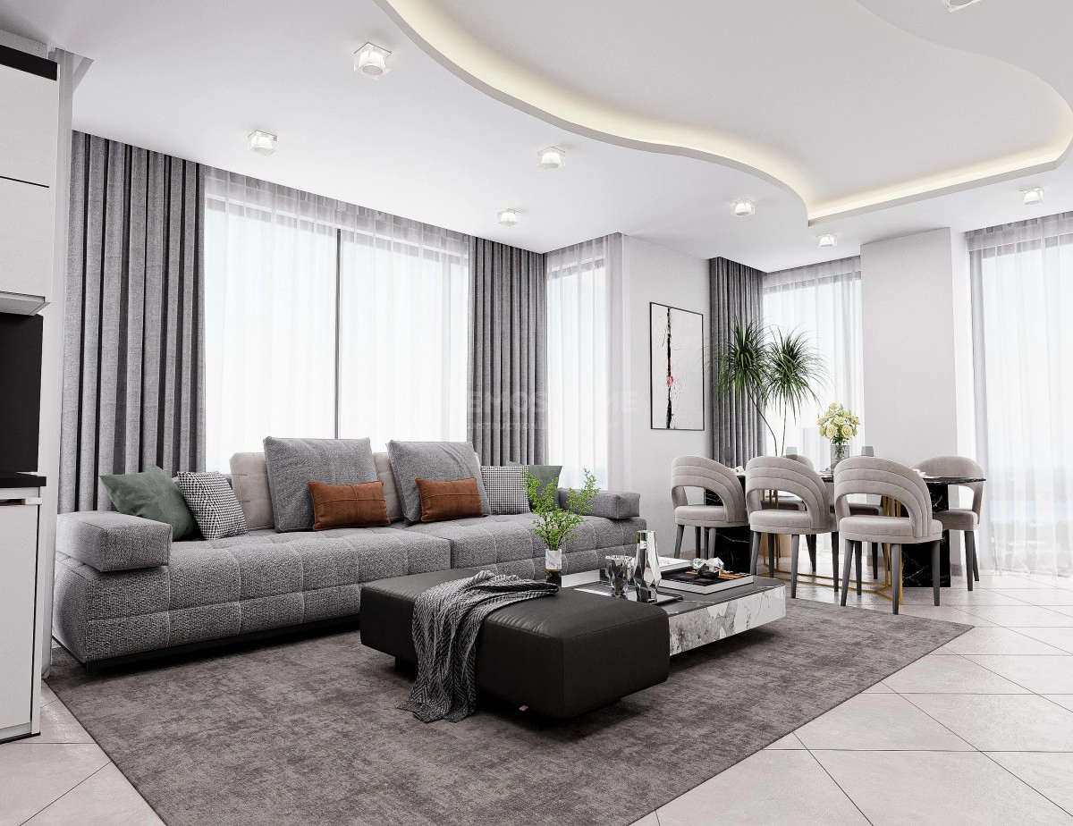 Luxury 3+1 Apartment in Renda Park