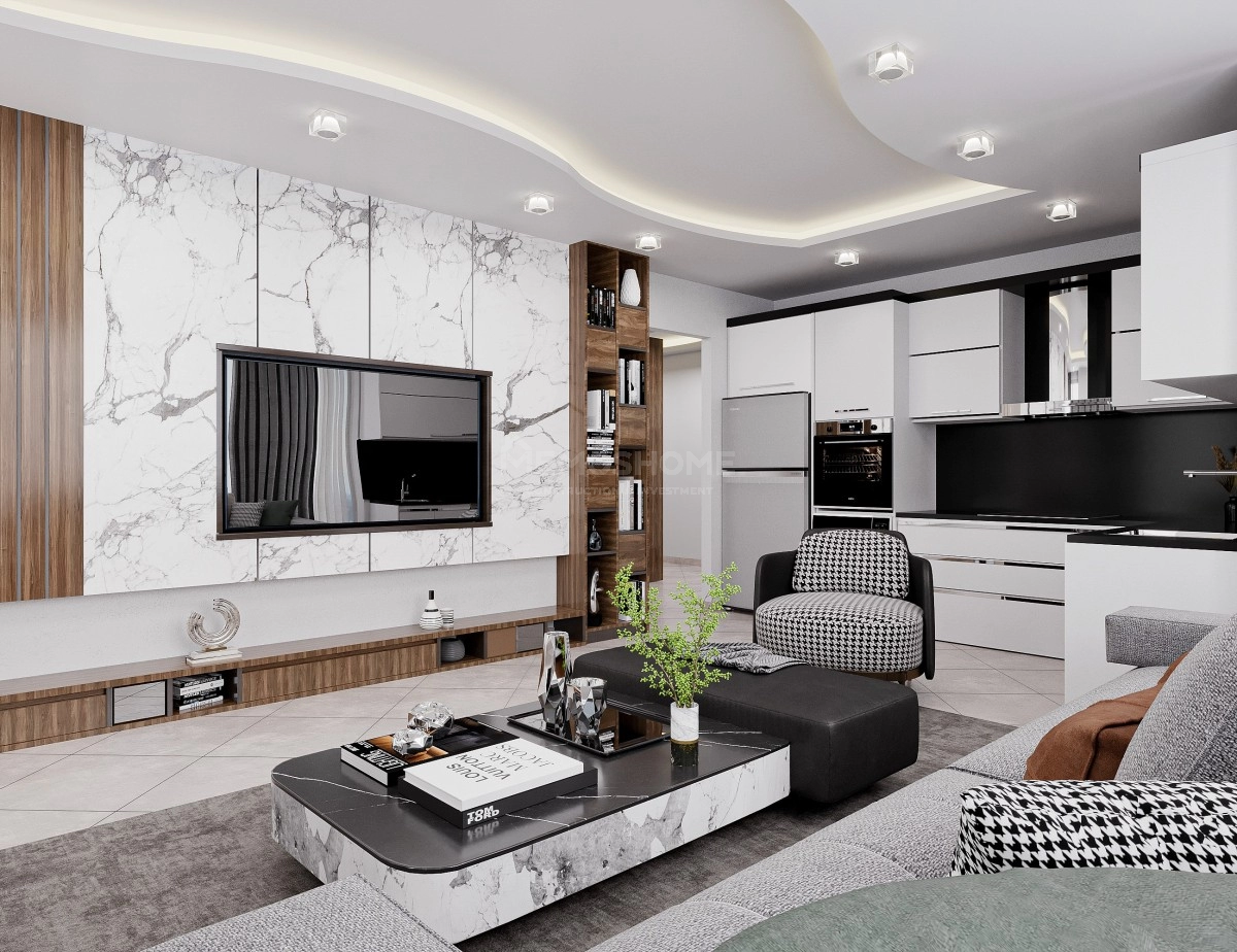 Luxury 3+1 Apartment in Renda Park