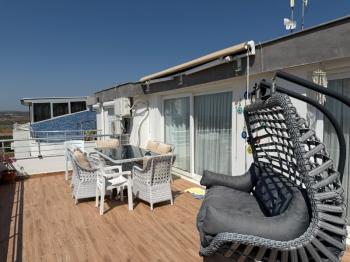 Didim'de Site İçerisinde Satılık Deniz Manzaralı 3+1 Dubleks