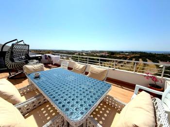 Didim'de Site İçerisinde Satılık Deniz Manzaralı 3+1 Dubleks