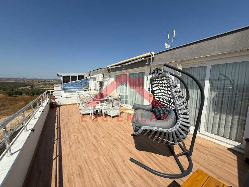 Didim'de Site İçerisinde Satılık Deniz Manzaralı 3+1 Dubleks