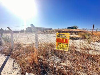 GÜVENAY - ÇORUM ANKARA YOLU ÜZERİ 13.KM KİRALIK 2.500 M² ARSA 
