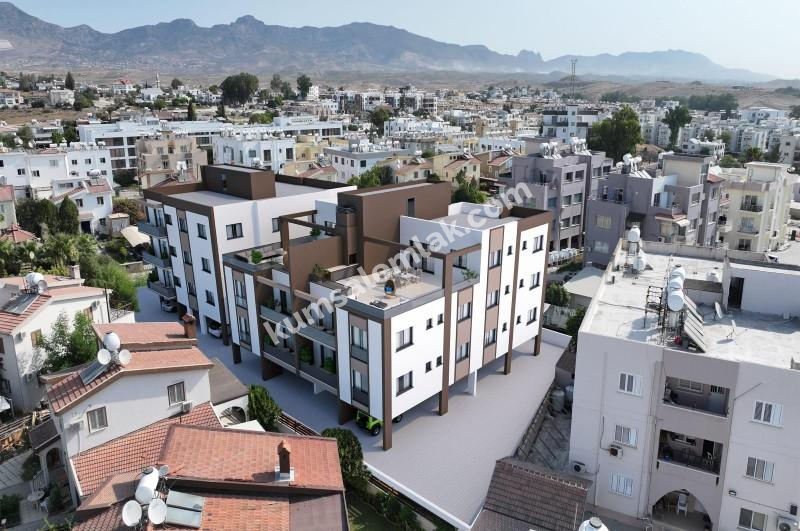 LEFKOŞA HAMİTKÖYDE TAKSİTLİ 3+1 DAİRELER 