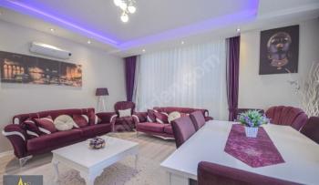 ATATÜRK CADDESİ YAKININDA 3+1 EŞYALI KİRALIK DAİRE MAHMUTLAR ALANYA ANTALYA 