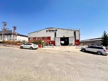 GÜVENAY – ÇORUM ORGANİZE SANAYİ –SATILIK 1.800 m² KAPALI ALANLI FABRİKA