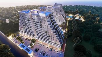 MAĞUSA GEÇİTKALE BÖLGESİNDE LÜKS SİTE İÇERSİNDE SATILIK 1+0 STÜDYO DAİRELER 