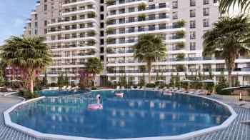 MAĞUSA GEÇİTKALE BÖLGESİNDE LÜKS SİTE İÇERSİNDE SATILIK 1+0 STÜDYO DAİRELER 