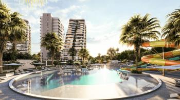 MAĞUSA GEÇİTKALE BÖLGESİNDE LÜKS SİTE İÇERSİNDE SATILIK 1+0 STÜDYO DAİRELER 