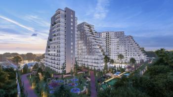 MAĞUSA GEÇİTKALE BÖLGESİNDE LÜKS SİTE İÇERSİNDE SATILIK 1+0 STÜDYO DAİRELER 