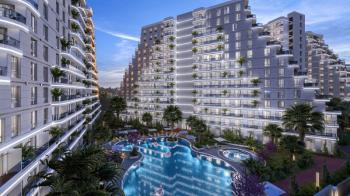 MAĞUSA GEÇİTKALE BÖLGESİNDE LÜKS SİTE İÇERSİNDE SATILIK 1+0 STÜDYO DAİRELER 