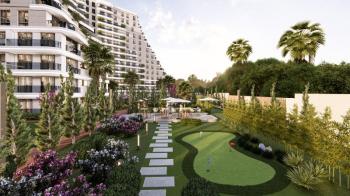 MAĞUSA GEÇİTKALE BÖLGESİNDE LÜKS SİTE İÇERSİNDE SATILIK 1+0 STÜDYO DAİRELER 