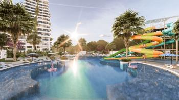 MAĞUSA GEÇİTKALE BÖLGESİNDE LÜKS SİTE İÇERSİNDE SATILIK 1+0 STÜDYO DAİRELER 