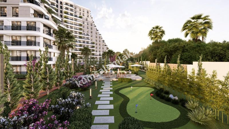 MAĞUSA GEÇİTKALE BÖLGESİNDE LÜKS SİTE İÇERSİNDE SATILIK 1+0 STÜDYO DAİRELER 