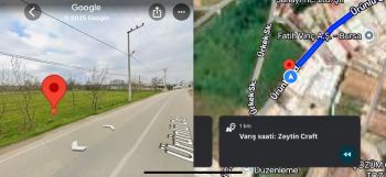 DijitalEmlak’tan Nilüfer Ürünlü Ana caddede Kiralık 9.450 m2 Arazi. 