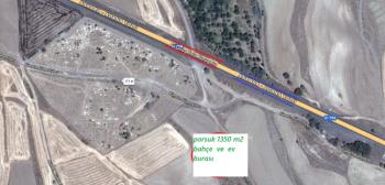 PORSUKTA  DA  DOĞA İÇİNDE BAHÇE  ve EV