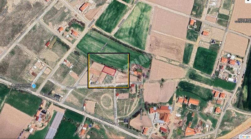 AFYON ÜÇOK EMLAKTAN BEYAZIT MAH SATILIK 643M² İMARLI ARSA