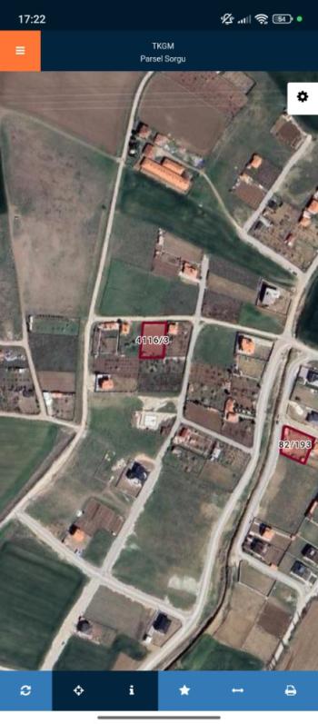 Güvenay - Çorum Buharaevler Mahallesi İbrahim Çayırı Satılık Villa Arsası