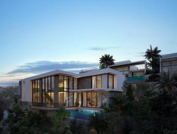KKTC Girne Esentepe Casa del Mare Projesinde Havuz Manzaralı Satılık 1+1 Loft Gardenhouse