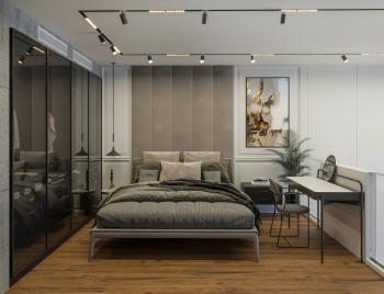 KKTC Girne Esentepe Casa del Mare Projesinde Havuz Manzaralı Satılık 1+1 Loft Gardenhouse