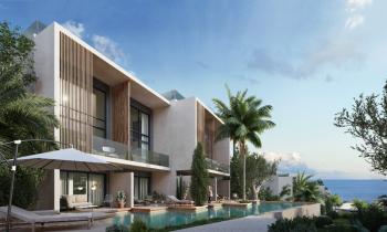 KKTC Girne Esentepe Casa del Mare Projesinde Havuz Manzaralı Satılık 1+1 Loft Gardenhouse