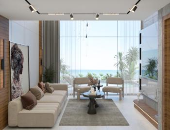 KKTC Girne Esentepe Casa del Mare Projesinde Havuz Manzaralı Satılık 1+1 Loft Gardenhouse