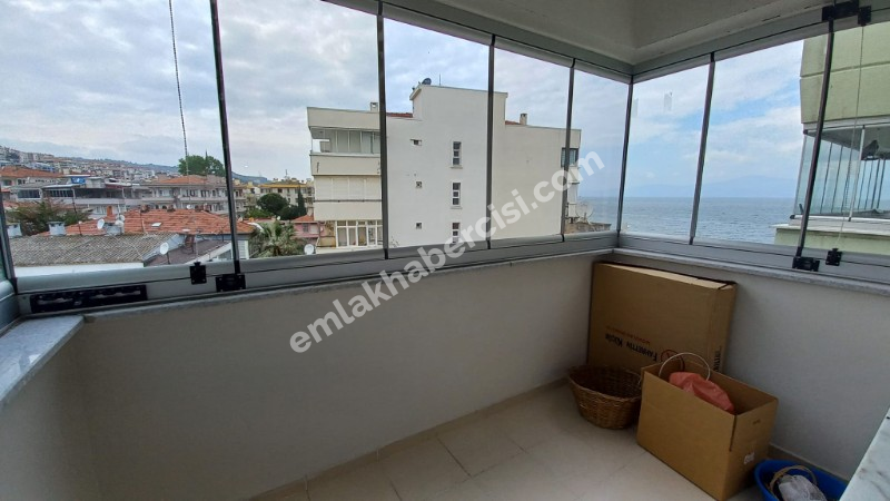 MUDANYA GÜZELYALI SAHİLDE ÖN SIRADA SAHİLE CEPHE / FULL DENİZ MANZARALI 3+1 DAİRE