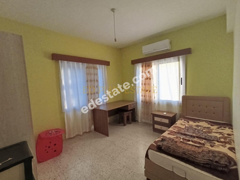 Lefkoşa Ortaköy'de Full Eşyalı Kiralık 3+1 Daire