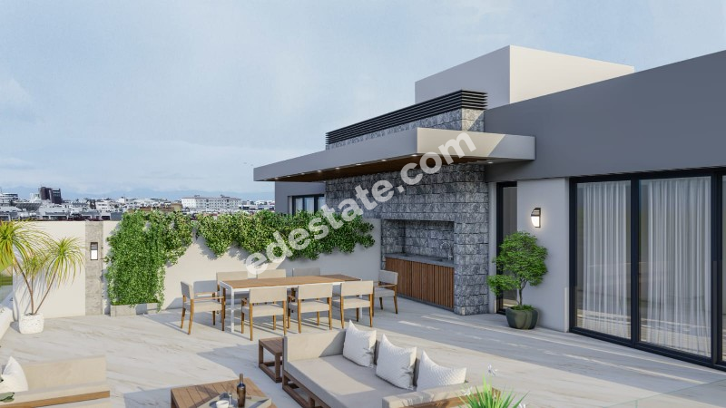Lefkoşa K.Kaymaklı'da TÜRK KOÇANLI SATILIK ZEMİN KAT 3+1 DAİRELER