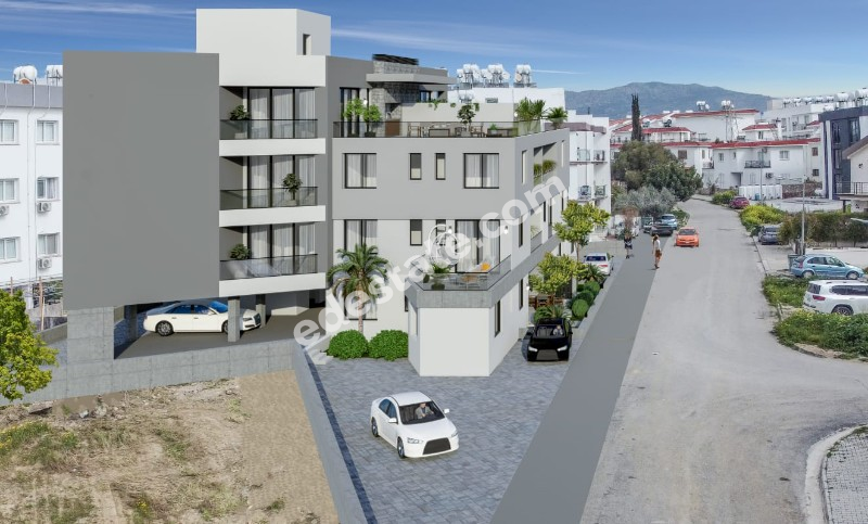 Lefkoşa K.Kaymaklı'da TÜRK KOÇANLI SATILIK  2+1 PENTHOUSE DAİRELER